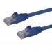 StarTech.com N6PATC2MBL cable de red 2 m Cat6 U/UTP (UTP) Azul