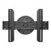 Tripp Lite Soporte de Pared Fijo Rotativo Vertical / Horizontal para TVs y Monitores Planos de 37" a
