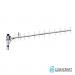 Antena Yagi Base, Direccional de 13 Elementos, 902-928 MHz, 13 dB, 200 Watt, N Hembra. PC-9013N