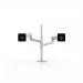 Ergotron LX Series LX Dual Stacking Arm 101.6 cm (40") Broche Blanco