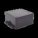 Gabinete Plástico Negro para Exterior (IP65) de 120 x 120 x 60 mm Cierre por Tornillos. TXG-0152-BK