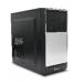 GABINETE QUARONI MEDIA TORRE / PLATA / FUENTE 400W / 204 PINES / USB 2.0 / AUDIO / PC QCMT03