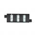 Siemon PPM-F-LCQ12-01 adaptador de fibra óptica LC Negro