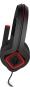 HP Omen X Biauricular Diadema Negro, Rojo