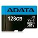 MEMORIA ADATA MICRO SDHC/SDXC UHS-I 128GB CLASE 10 A1 85MB/SEG C/ADAPTADOR AUSDX128GUICL10A1-RA1
