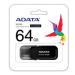 MEMORIA ADATA 64GB USB 2.0 UV240 NEGRO AUV240-64G-RBK