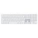 TECLADO INALAMBRICO APPLE MAGIC KEYBOARD CON PAD NUMERICO ESPAÑOL MQ052E/A