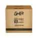 BOBINA DE CABLE EXTERIOR MARCA GHIA CAT5E SIN GEL UTP CCA 305M 1000FT CERTIFICACIN CE / ROSH GCB-040