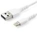 CABLE USB A LIGHTNING - 1M - CABLE LIGHTNING CERTIFICADO MFI - CABLE LIGHTNING DE SERVICIO PESADO - BLANCO - STARTECH.COM MOD. RUSBLTMM1M RUSBLTMM1M