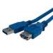 CABLE DE 1M DE EXTENSIÃ“N ALARGADOR PASIVO USB 3.0 SUPERSPEED - MACHO A HEMBRA USB A - EXTENSOR - AZUL - STARTECH.COM MOD. USB3SEXT1M USB3SEXT1M