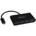 HUB CONCENTRADOR USB 3.0 DE 4 PUERTOS - USB-C A 4X USB A ALIMENTADO POR EL BUS - CONVERSOR DE USB C A USB CONVENCIONAL - STARTECH.COM MOD. HB30C4AB HB30C4AB