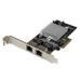 TARJETA ADAPTADOR DE RED PCI EXPRESS PCI-E GIGABIT ETHERNET CON 2 PUERTOS RJ45 DE 1GBPS Y CHIPSET INTEL I350 - STARTECH.COM MOD. ST2000SPEXI ST2000SPEXI