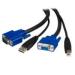 CABLE KVM DE 1.8M TODO EN UNO VGA USB A USB B HD15 - 2 EN 1 - STARTECH.COM MOD. SVUSB2N1_6 SVUSB2N1_6