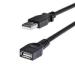 CABLE DE 1.8M DE EXTENSIÃ“N USB 2.0 DE ALTA VELOCIDAD HI SPEED - MACHO A HEMBRA USB A - EXTENSOR - NEGRO - STARTECH.COM MOD. USBEXTAA6BK USBEXTAA6BK