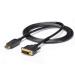CABLE 1.8M ADAPTADOR DE VIDEO DISPLAYPORTÂ® A DVI - CONVERTIDOR - MINI DP MACHO - DVI-D MACHO - 1920X1200 - PASIVO - NEGRO - STARTECH.COM MOD. DP2DVI2MM6 DP2DVI2MM6