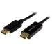 CABLE DE 5M ADAPTADOR DISPLAYPORT A HDMI - 4K 30HZ - CABLE CONVERTIDOR DP A HDMI ULTRA HD - STARTECH.COM MOD. DP2HDMM5MB DP2HDMM5MB