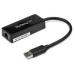 ADAPTADOR TARJETA DE RED NIC EXTERNA USB 3.0 1 PUERTO GIGABIT ETHERNET RJ45 Y 1 PUERTO USB SUPER SPEED - CABLE - NEGRO - STARTECH.COM MOD. USB31000SPTB USB31000SPTB