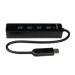 ADAPTADOR CONCENTRADOR HUB  USB 3.0 SUPER SPEED 4 PUERTOS SALIDAS PORTÃ¡TIL PARA LAPTOP COMPUTADORA - NEGRO - STARTECH.COM MOD. ST4300PBU3 ST4300PBU3