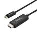 CABLE ADAPTADOR DE 3M USB-C A HDMI 4K 60HZ - NEGRO - CABLE USB TIPO C A HDMI - CABLE CONVERTIDOR DE VIDEO USBC - STARTECH.COM MOD. CDP2HD3MBNL CDP2HD3MBNL