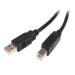 CABLE USB DE 5M PARA IMPRESORA - 1X USB A MACHO - 1X USB B MACHO - ADAPTADOR NEGRO - STARTECH.COM MOD. USB2HAB5M USB2HAB5M