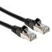 CABLE DE RED PATCH CAT 6A,  4.2M(14.0F) S/FTP NEGRO 741552