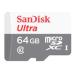 MEMORIA SANDISK 64GB MICRO SDXC ULTRA 100MB/S CLASE 10 C/ADAPTADOR SDSQUNR-064G-GN3MA
