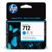 CARTUCHO DE TINTA HP DESIGNJET 712 DE 29 ML,CIAN (3ED67A) 3ED67A
