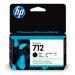 CARTUCHO DE TINTA HP DESIGNJET 712 DE 38 ML, NEGRO (3ED70A) 3ED70A