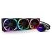 DISIPADOR DE ENFRIAMIENTO LIQUIDO NZXT KRAKEN X73 360MM AIO VENTILADORES RGB INTEL LGA 1200, 1151, 1150, 1155, 1156, 1366, 2011, 2011-3, 2066, CORE I9, I7, I5, I3, PENTIUM, CELERON. AMD  AM4, STRX4 * RL-KRX73-R1