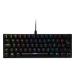 TECLADO MECANICO 60% GAMING ALAMBRICO PLASTICO IUMINACION TIPO RGB OCELOT  OGMK03