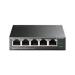 SWITCH TP-LINK TL-SF1005LP 5 PUERTOS RJ45 10/100 MBPS NO ADMINISTRABLE CON 4 PUERTOS POE PARA ESCRITORIO TL-SF1005LP
