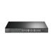 SWITCH TP-LINK TL-SG3428XMP 24 PUERTOS RJ45 GIGABIT 10/100/1000 MBPS POE+ ADMINISTRABLE CON 4 RANURAS 10G SFP+ 1 RJ45 CONSOLA Y 1 MICRO-USB CONSOLA L2 JETSTREAM PARA RACK 19 PULGADAS TL-SG3428XMP