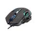 RATóN óPTICO PARA JUEGOS CON CABLE USB-A, CON SEIS BOTONES Y RUEDA DE DESPLAZAMIENTO, AMBIDIESTRO, ILUMINACIóN LED DE COLORES, NEGRO 179256
