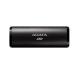 UNIDAD DE ESTADO SOLIDO SSD EXTERNO ADATA SE760 2TB USB TIPO C A USB 3.2 NEGRO WINDOWS/MAC/LINUX/ANDROID ASE760-2TU32G2-CBK