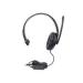 AUDíFONO MONOAURAL CON MICRóFONO, CABLEADO CON UN CONECTOR USB-A, CONTROL DE VOLUMEN EN LíNEA, MICRóFONO AJUSTABLE, NEGRO 179874