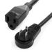 CABLE DE 3M DE EXTENSIóN DE ALIMENTACIóN - CABLE EXTENSOR DE CORRIENTE ROTATIVO PLANO DE 360° - NEMA 5-15P A NEMA 5-15R, 16 AWG, 125V/15A - NEGRO - 3 PUNTAS - UL - STARTECH.COM MOD. RTPAC10110 RTPAC10110