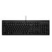 TECLADO ALAMBRICO HP 25 QWERTY ESPA NEGRO USB 266C9AA#ABM