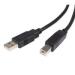 CABLE USB 2.0 CERTIFICADO DE 1.8 METROS PARA IMPRESORA - 1X USB A MACHO - 1X USB B MACHO - NEGRO - STARTECH.COM MOD. USB2HAB6 USB2HAB6