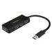 HUB CONCENTRADOR PORTATIL USB 3.0 SUPERSPEED DE 4 PUERTOS DE 5GBPS CON CARGA RAPIDA - HUB USB 3.1 GEN 1 TIPO A - NEGRO - STARTECH.COM MOD. ST4300MINI ST4300MINI
