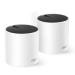 ROUTER DECO X55(2-PACK) WIFI-6 AI DOBLE BANDA AX3000 COBERTURA HASTA 418 METROS CUADRADOS, CONECTA HASTA 150 DISPOSITIVOS, 3 PUERTOS GIGABIT DECO X55(2-PACK)