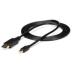 CABLE DE 3M ADAPTADOR DE MINI DISPLAYPORT 4K 1.2 MACHO A DISPLAYPORT MACHO- NEGRO - STARTECH.COM MOD. MDP2DPMM10 MDP2DPMM10