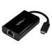 ADAPTADOR CONVERTIDOR USB C A ETHERNET GIGABIT CON PD 2.0 - ADAPTADOR DE RED NIC 1GB LAN RJ45 USB TIPO C USB 3.1 CON PD - STARTECH.COM MOD. US1GC30PD US1GC30PD