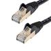 CABLE DE 2M CAT6A ETHERNET NEGRO - CABLE DE RED 10GB CAT6A SNAGLESS BLINDADO RJ45 POE DE 100W - 10GBE CON CERTIFICACION UL/TIA - STARTECH.COM MOD. C6ASPAT7BK C6ASPAT7BK