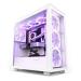 GABINETE NZXT H7 ELITE CON VENTANA RGB, MIDI-TOWER, MINI-ITX/MICRO-ATX/ATX/EATX, USB 3.0, SIN FUENTE, BLANCO CM-H71EW-01