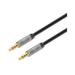 CABLE AUXILIAR DE AUDIO ESTEREO MANHATTAN / 3.5 MM, 1 M 355988