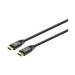 CABLE HDMI MANHATTAN ULTRA ALTA VELOCIDAD, 8K A 60 HZ O 4K A 120 HZ, CON ETHERNET, CONTACTO CHAPA DE ORO, 2 M 355940
