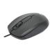 MOUSE MANHATTAN USB OPTICO CON CABLE - COMFORT II , 1000 PPP, AMBIDIESTRO , CABLE 1 M 190190