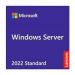 LENOVO CAL PARA 1 USUARIO REMOTO MICROSOFT WINDOWS SERVER STD 2022 ROK FISICO 7S050084WW