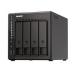 NAS QNAP TS-453E-8G / 4 BAHIAS / TORRE / INTEL CELERON 4NUCLEOS 2.6GHZ / 8GB RAM DDR4 / LAN 2,5GBE(2) / HDMI(2) / USB 3.2(2) / USB 2.0(2) / SOPORTA M.2 2280(2) / HOT SWAP / NO INCLUYE DISCOS TS-453E-8G-US