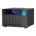 NAS QNAP TVS-H674-I5-32G-US/ 6 BAHIAS /SEIS NUCLEOS 2.5GHZ/32GB DDR4 HASTA 64GB/2 PTO 2,5 GBE/USB 3.2 X2/ HOTSWAP/ NO INCLUYE DISCOS/ HDMI 1.4B/ INTEL CORE I5-12400 TVS-H674-I5-32G-US